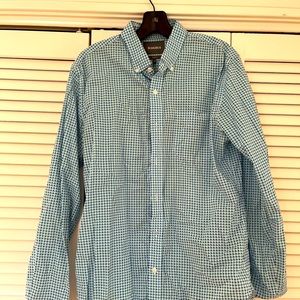 Bonobos Slim Fit Mens Medium Button Down Shirt Patterned